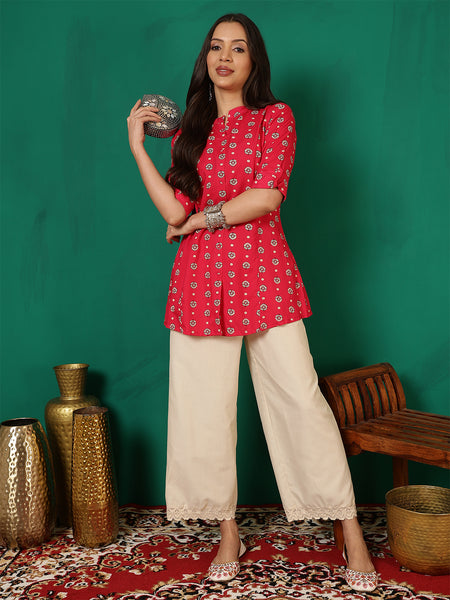Women Floral Printed Regular Top