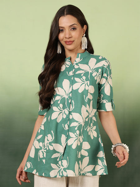 Women Floral Printed Regular Top