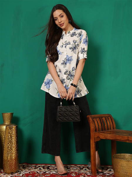 Women Floral Printed Regular Top