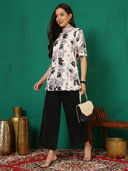 Women Floral Printed Regular Top