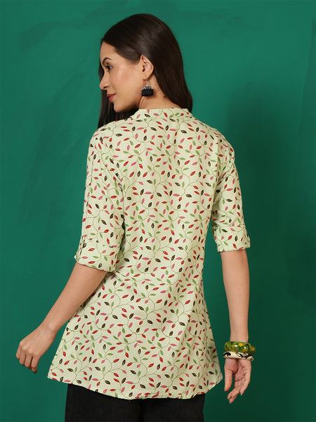 Women Floral Printed Regular Top