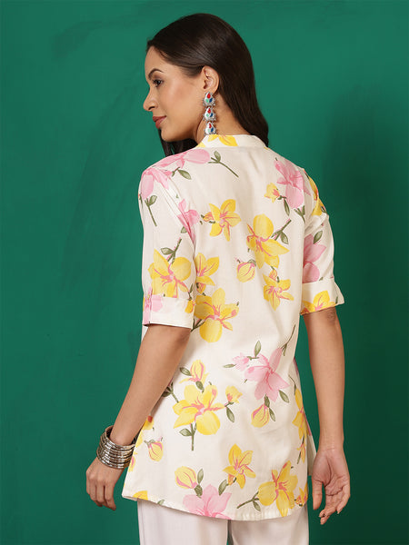 Women Floral Printed Regular Top