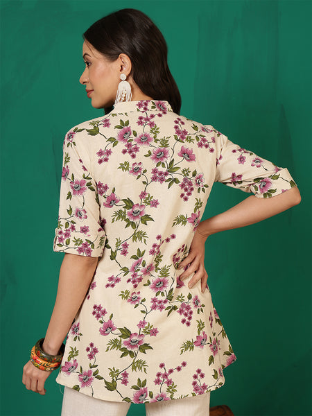 Women Floral Printed Regular Top