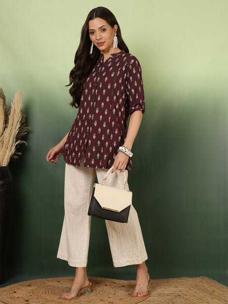 Women Floral Printed Regular Top