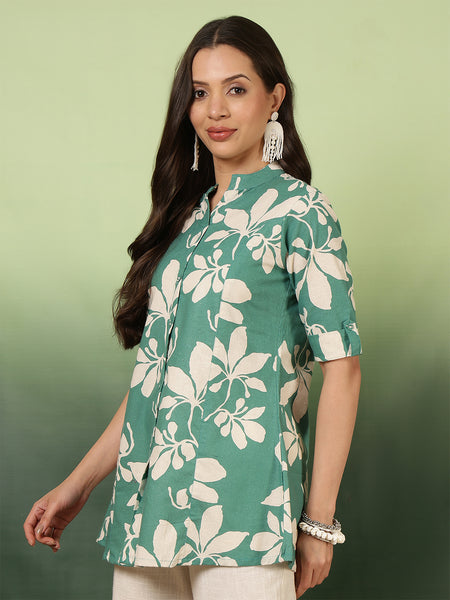 Women Floral Printed Regular Top