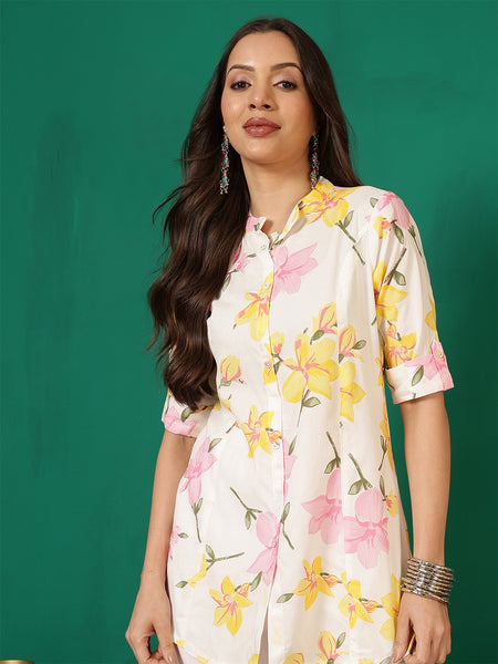 Women Floral Printed Regular Top