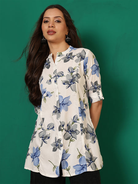 Women Floral Printed Regular Top