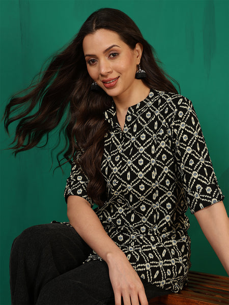 Women Floral Printed Regular Top