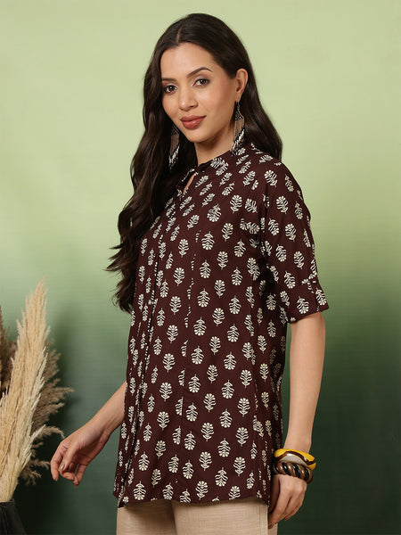 Women Floral Printed Regular Top