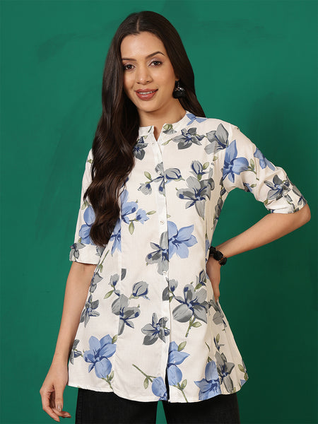 Women Floral Printed Regular Top