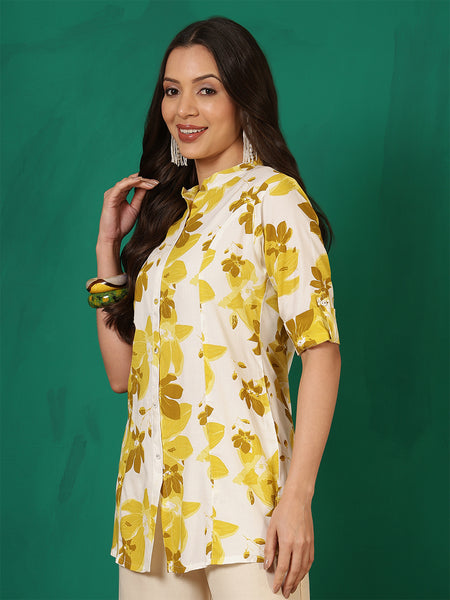 Women Floral Printed Regular Top