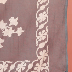 Women Cotton Printed Patch Work Kurta with Trouser & Dupatta