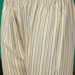 Women Ice Blue Yoke Embroidery Kurta with Trouser & Dupatta