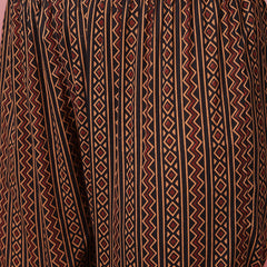 Women Cotton Hand Block Printed Kurta with Trouser & Dupatta