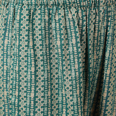 Women Blue Digital Printed Kurta With Trouser & Dupatta